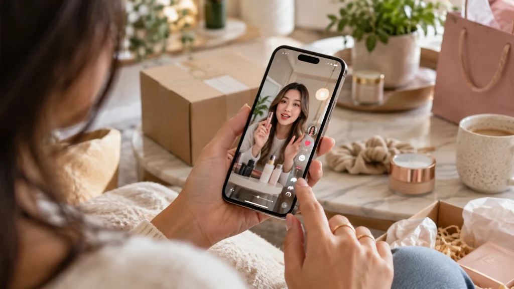 TikTok Shop social commerce analysis showing creator influence, product discovery and consumer shopping behavior in 2026